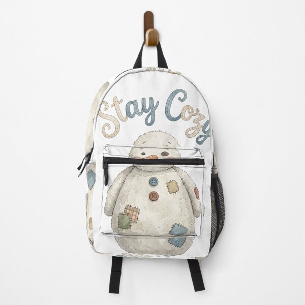 Item preview, Button-Nose Snowman - Cute Patchwork Christmas designed and sold by bapupa.