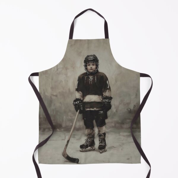 Item preview, Young Hockey Player Portrait designed and sold by lautir.