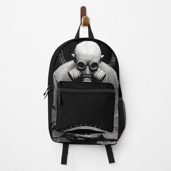 Item preview, Toxic Zen: The Gas Mask Saint designed and sold by t5uisiu.