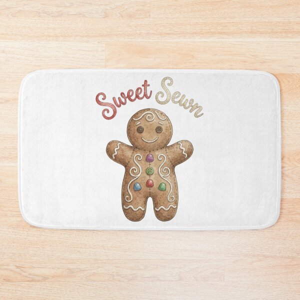 Item preview, Pillow Gingerbread - Cute Patchwork Christmas designed and sold by bapupa.