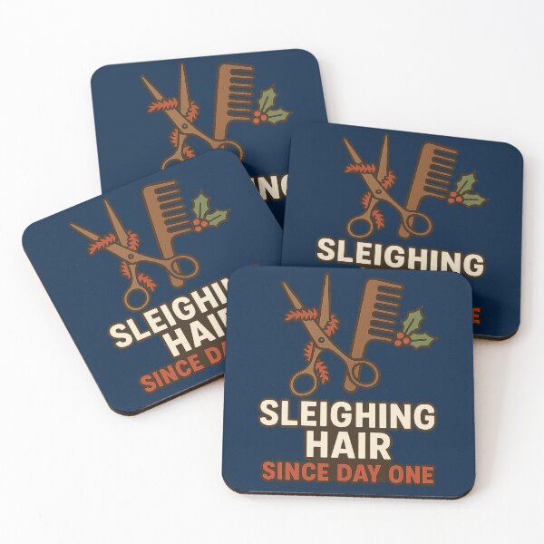 Item preview, Sleighing Hair Since Day One - Funny Hairdresser Christmas designed and sold by PunchDrop.
