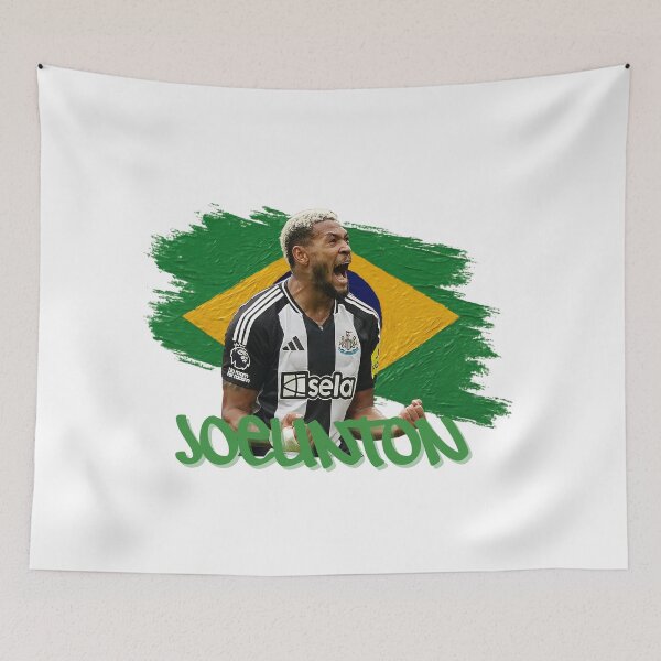 Item preview, Joelinton - Brazil and Newcastle United Football Inspired Design | Fan Art T-Shirt, Sticker & More designed and sold by Pokah79.