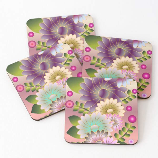 Item preview, Luxury Gradient Floral Pattern designed and sold by HopeAndHustle.