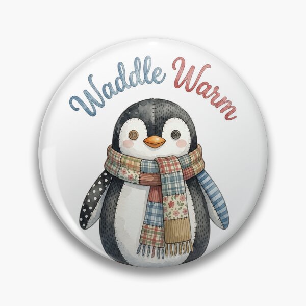 Item preview, Scrap Penguin - Cute Patchwork Christmas designed and sold by bapupa.