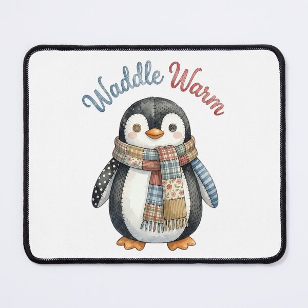 Item preview, Scrap Penguin - Cute Patchwork Christmas designed and sold by bapupa.