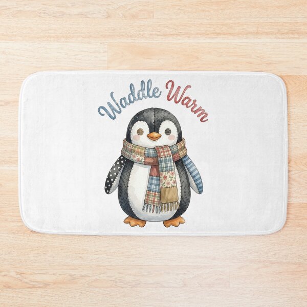 Item preview, Scrap Penguin - Cute Patchwork Christmas designed and sold by bapupa.