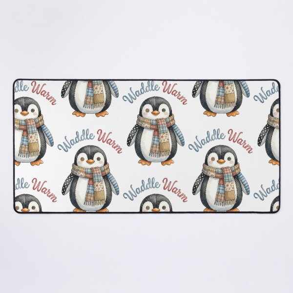 Item preview, Scrap Penguin - Cute Patchwork Christmas designed and sold by bapupa.