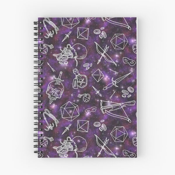 Item preview, Cosmic D&D Rogue Class Pattern designed and sold by DBMoonshine.