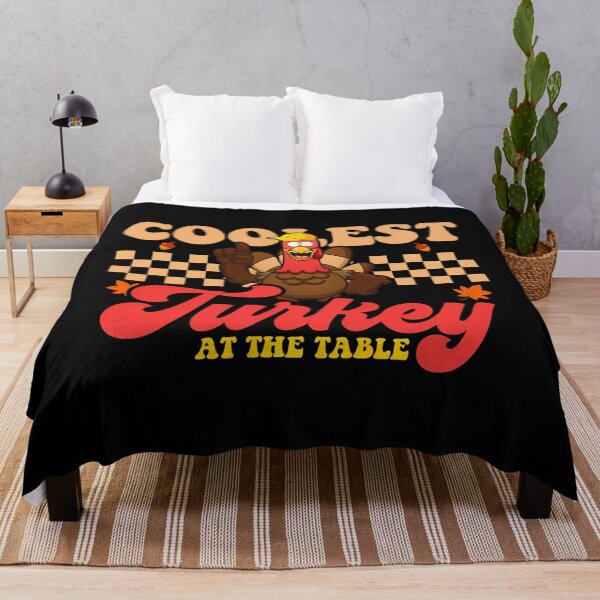 Item preview, Coolest Thankful Happy Day Turkey Turkey At Table Vintage designed and sold by GeoroSturgis.