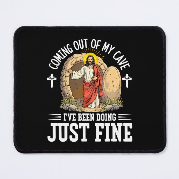 Item preview, Coming Out Of My Cave And I'Ve Been Doing Just Fine Easter designed and sold by KatheWanda.
