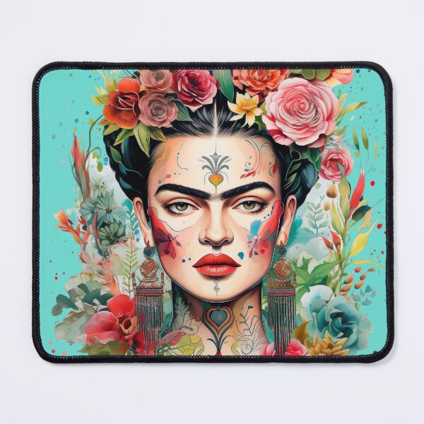 Item preview, Floral Goddess Vibrant Portrait Art designed and sold by PlumPrint.