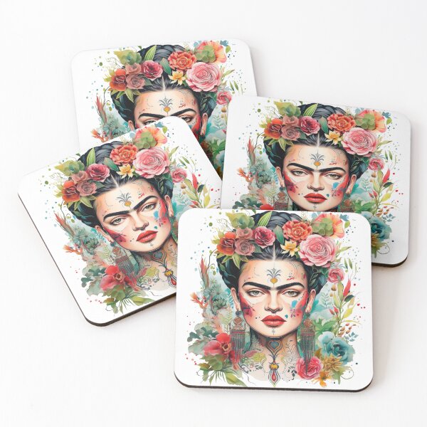 Item preview, Floral Goddess Vibrant Portrait Art designed and sold by PlumPrint.