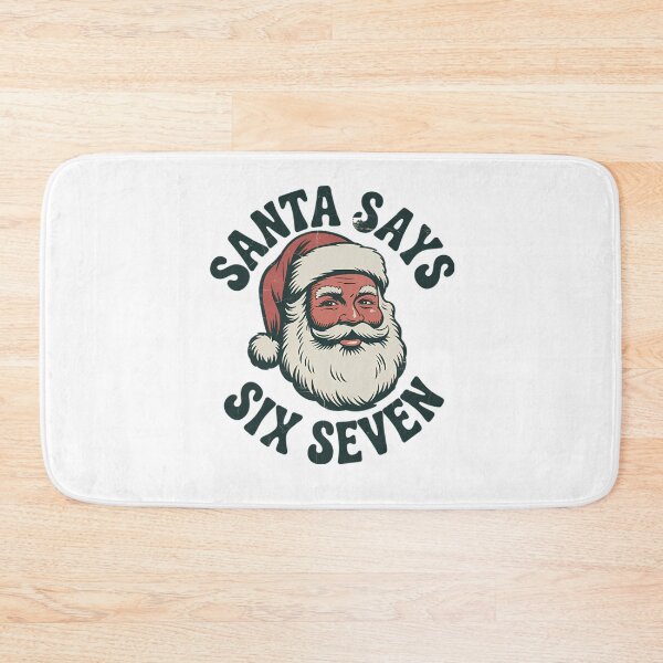 Item preview, Santa Santa Happy Seven Claus Six Says Retro Holiday Bruh designed and sold by ChadnoSmith.