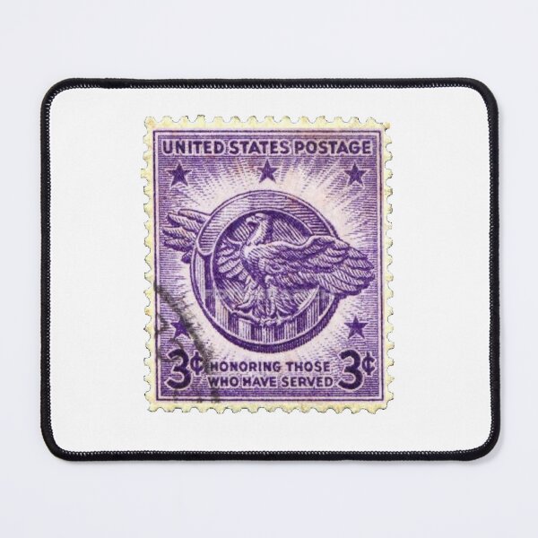 Item preview, Vintage Purple Eagle USA Postage Stamp designed and sold by red-amber65.