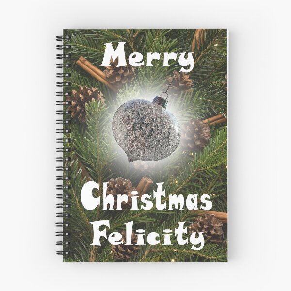 Item preview, Merry Christmas Felicity - Pine & Cinnamon with Glass Bauble :) designed and sold by Myriel-Myriel.
