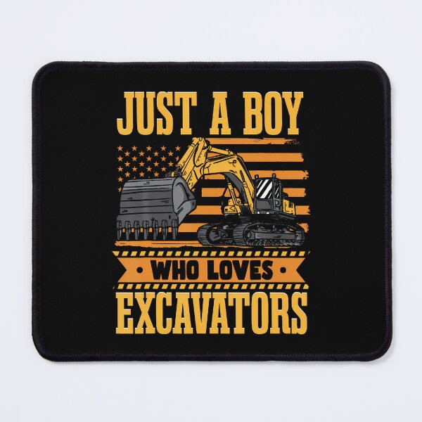 Item preview, Just A Boy Who Loves Excavators designed and sold by KatheWanda.