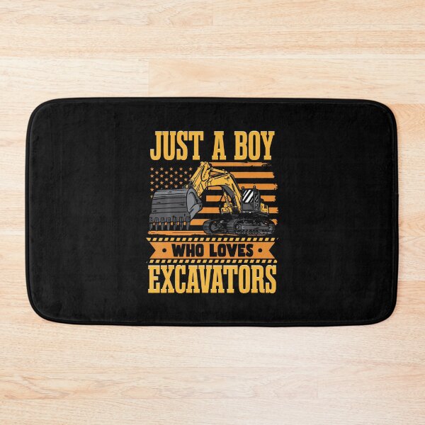 Item preview, Just A Boy Who Loves Excavators designed and sold by KatheWanda.
