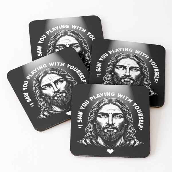Item preview, I Saw You Playing With Yourself – Edgy Bearded Man Design with Dark Humor and Spotlight Style designed and sold by Bright Nest Studio.