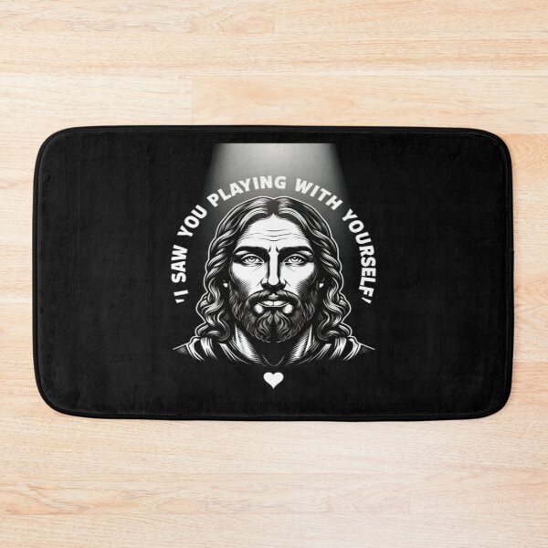 Item preview, I Saw You Playing With Yourself – Edgy Bearded Man Design with Dark Humor and Spotlight Style designed and sold by Bright Nest Studio.