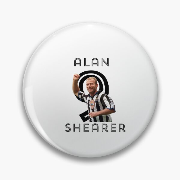 Item preview,  Alan Shearer Newcastle United Number 9 Fan Art Design designed and sold by Pokah79.