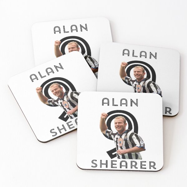 Item preview,  Alan Shearer Newcastle United Number 9 Fan Art Design designed and sold by Pokah79.