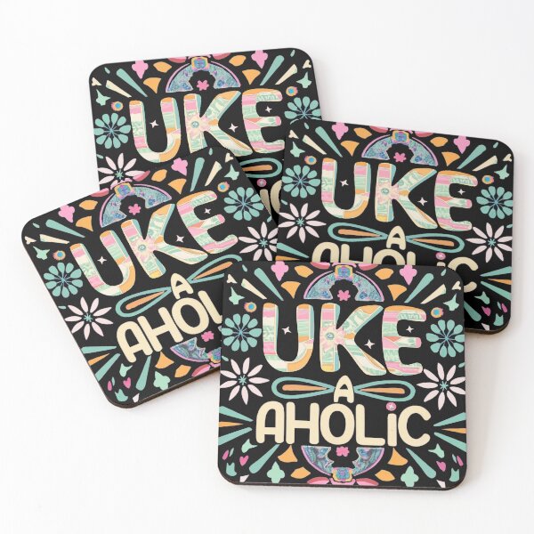 Item preview, Uke-aholic designed and sold by UkeverseGifts.