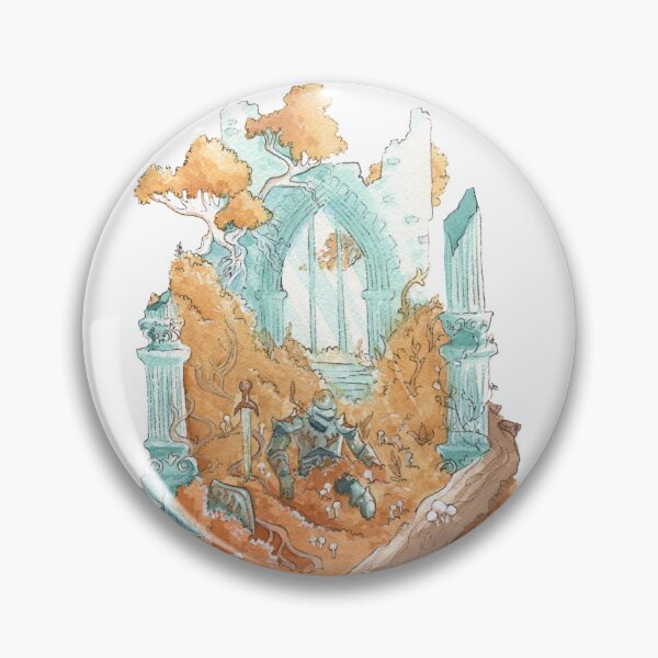 Item preview, Golden Nature Ruins designed and sold by Threeleaves.