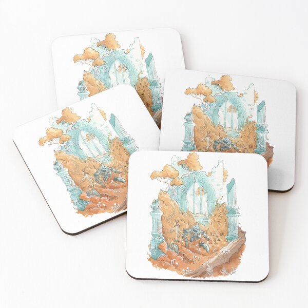 Item preview, Golden Nature Ruins designed and sold by Threeleaves.