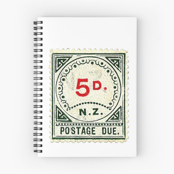 Item preview, Vintage New Zealand 5D Postage Stamp designed and sold by red-amber65.