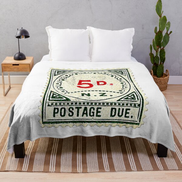 Item preview, Vintage New Zealand 5D Postage Stamp designed and sold by red-amber65.