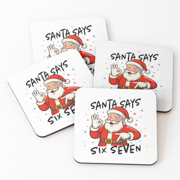 Item preview, Seven Says Claus Santa Bruh Santa Happy Holiday Retro Six designed and sold by ChadnoSmith.