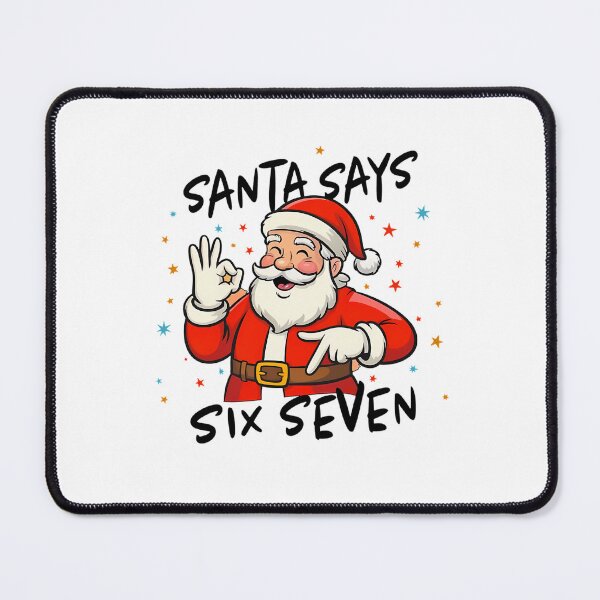 Item preview, Seven Says Claus Santa Bruh Santa Happy Holiday Retro Six designed and sold by ChadnoSmith.