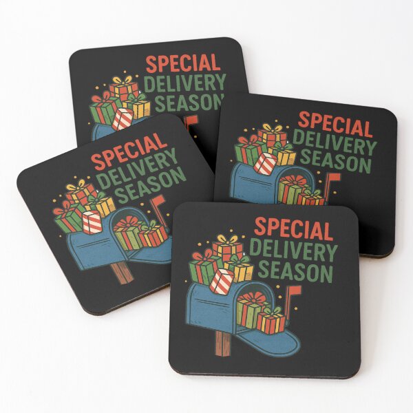Item preview, Special Delivery Season - Postal Worker Mail Carrier Christmas designed and sold by PunchDrop.