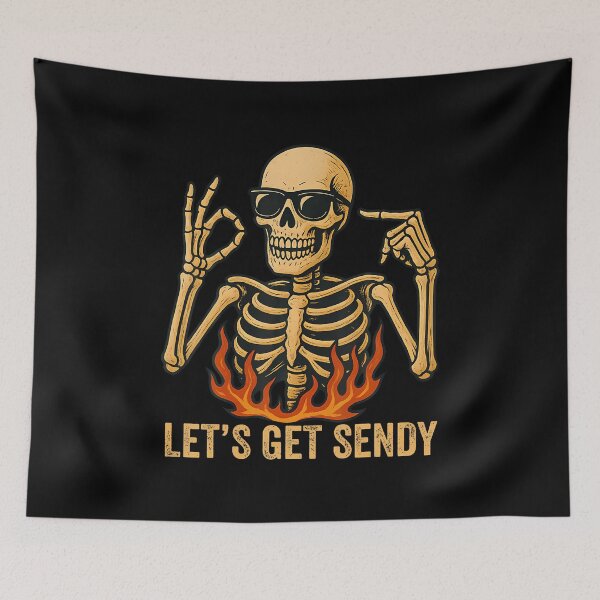 Item preview, 67 Emote Skeleton Six Seven Let'S Get Sendy 67 Meme Funny 67 designed and sold by JanetCarolyn.