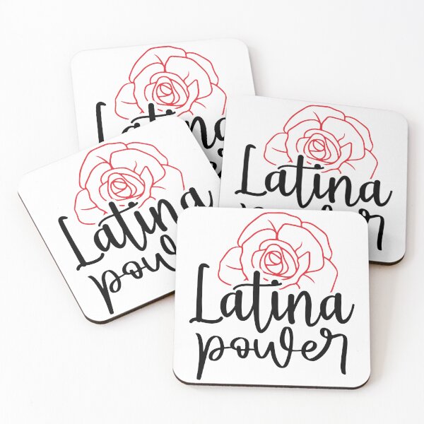Item preview, Latina Power – Minimalist Rose Design – Cute Feminine Empowerment Art designed and sold by Suzy Perez Art.
