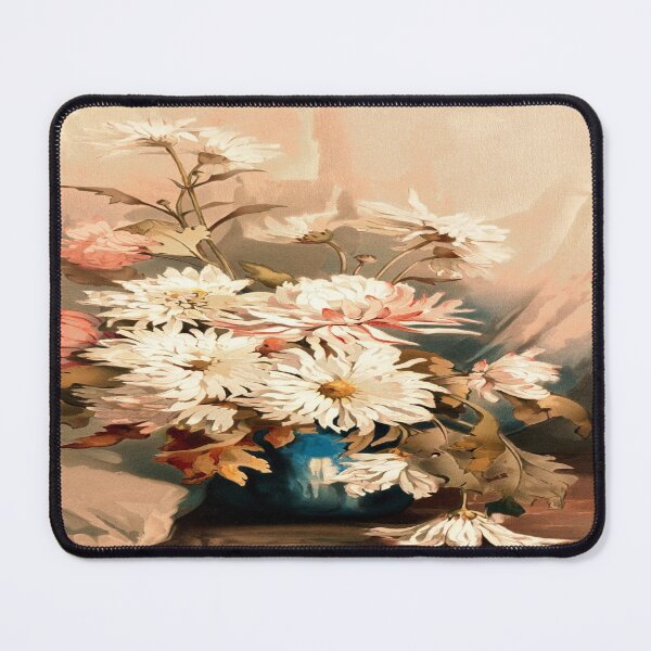 Item preview, Chrysanthemums No. 5 by Annie C. Nowell (1892)// Public Domain designed and sold by Vernissage-dart.