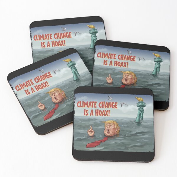 Item preview, Climate Change Is a Hoax – Political Satire  designed and sold by Inky-Vibe.