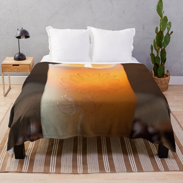 Item preview, Candle with sunflower motif and coffee beans designed and sold by Mianku | Für das Leben.