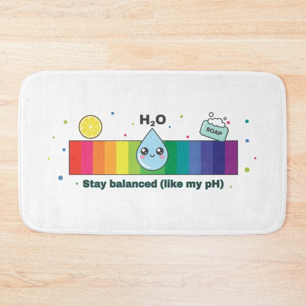 Item preview, Cute pH Scale Chemistry Design Stay Balanced designed and sold by mateuszwrz.