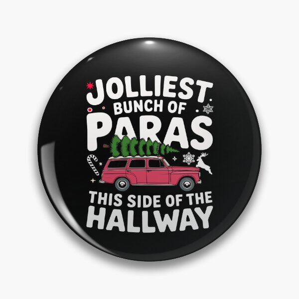 Item preview, Christmas Para Shirt : Jolliest Bunch Of Paras This Side Of The Hallway, Para professional, Para Crew Xmas designed and sold by Merchall  store.