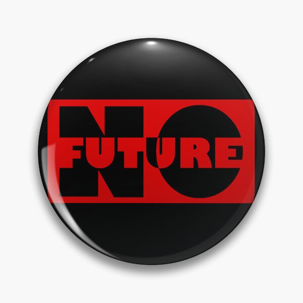 Item preview, No future - Anarchist slogan designed and sold by BeJahMan.