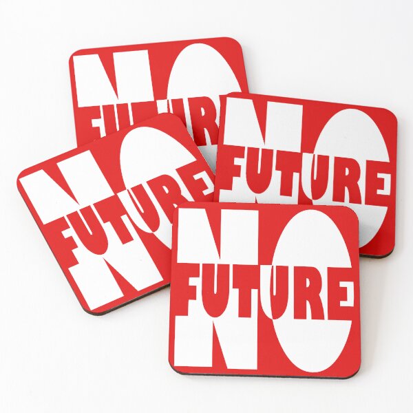 Item preview, No future - Anarchist slogan designed and sold by BeJahMan.