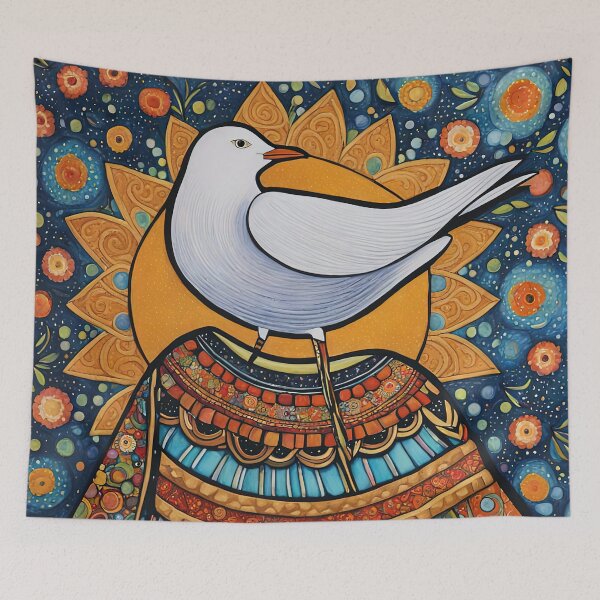 Item preview, Seagull as an Anti Hero wearing leotards and a cape designed and sold by Colin Bentham.
