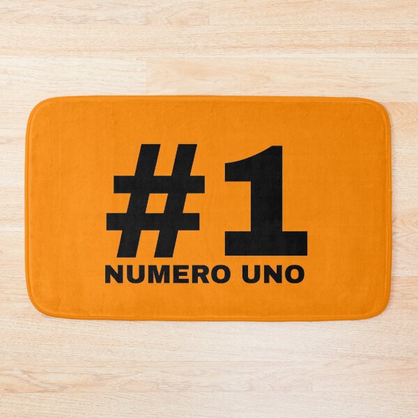 Item preview, #1 Numero Uno McLaren Signature Papaya Orange designed and sold by rebuZZ-Apparels-The Minimalistic Buzz.