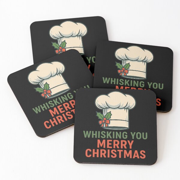 Item preview, Whisking You Merry Christmas - Funny Chef Baker Holiday designed and sold by PunchDrop.
