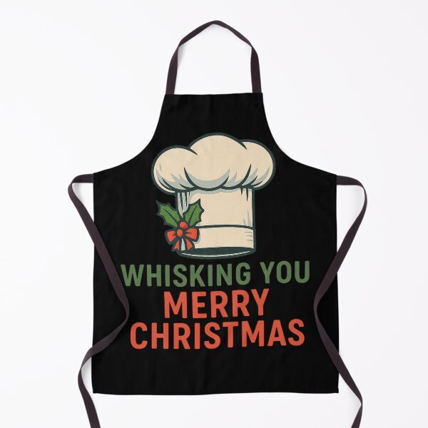 Item preview, Whisking You Merry Christmas - Funny Chef Baker Holiday designed and sold by PunchDrop.
