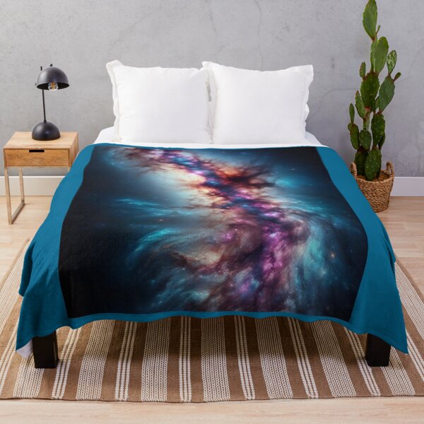 Item preview, Galaxy In Space With Vibrant colours. designed and sold by IrsathThaslima.
