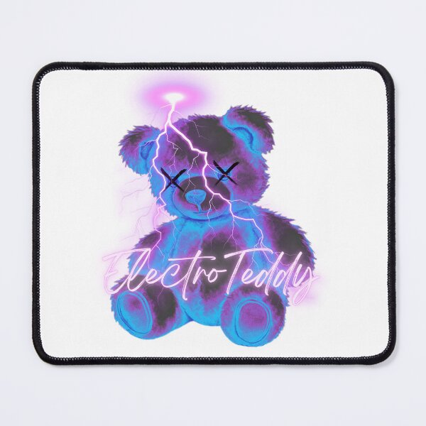 Item preview, Electro Teddy – Neon Lightning Bear designed and sold by MuzzeDesigns.