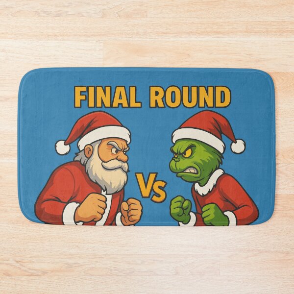 Item preview, Santa vs Grinch Final Round - Christmas Battle Fighting Game Style designed and sold by charlypicazo.