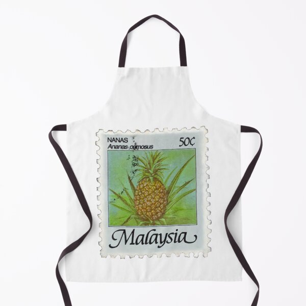 Item preview, Malaysia Pineapple Vintage Postage Stamp designed and sold by red-amber65.